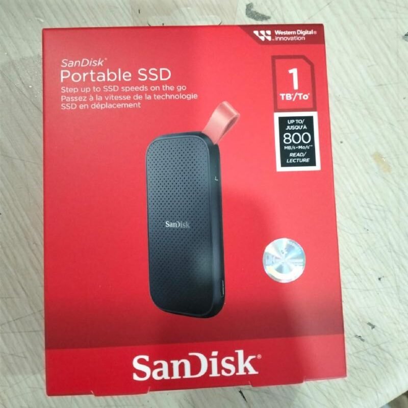 SSD SANDISK PORTABLE 1TB SPEED UP TO 800MB/S
