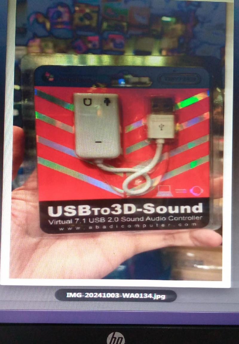 USB TO 3D SOUND DONGLE