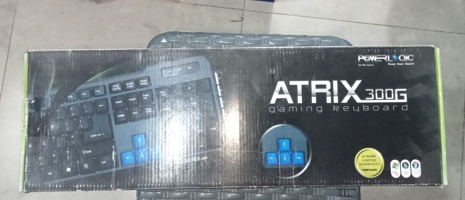 KEYBOARD USB POWERLOGIC ATRIX 300G