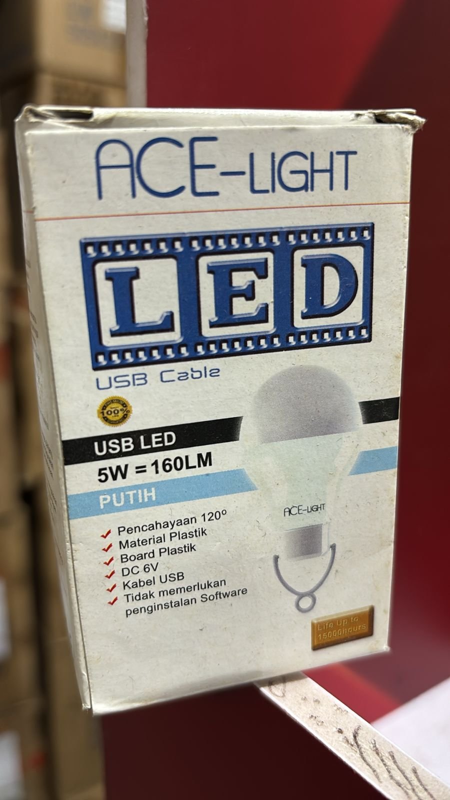 USB LIGHT BOHLAM + CABEL