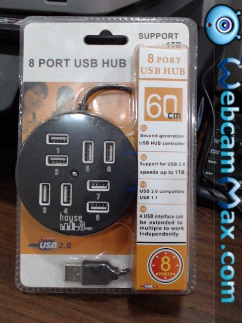 USB HUB V 2.0 8 PORT