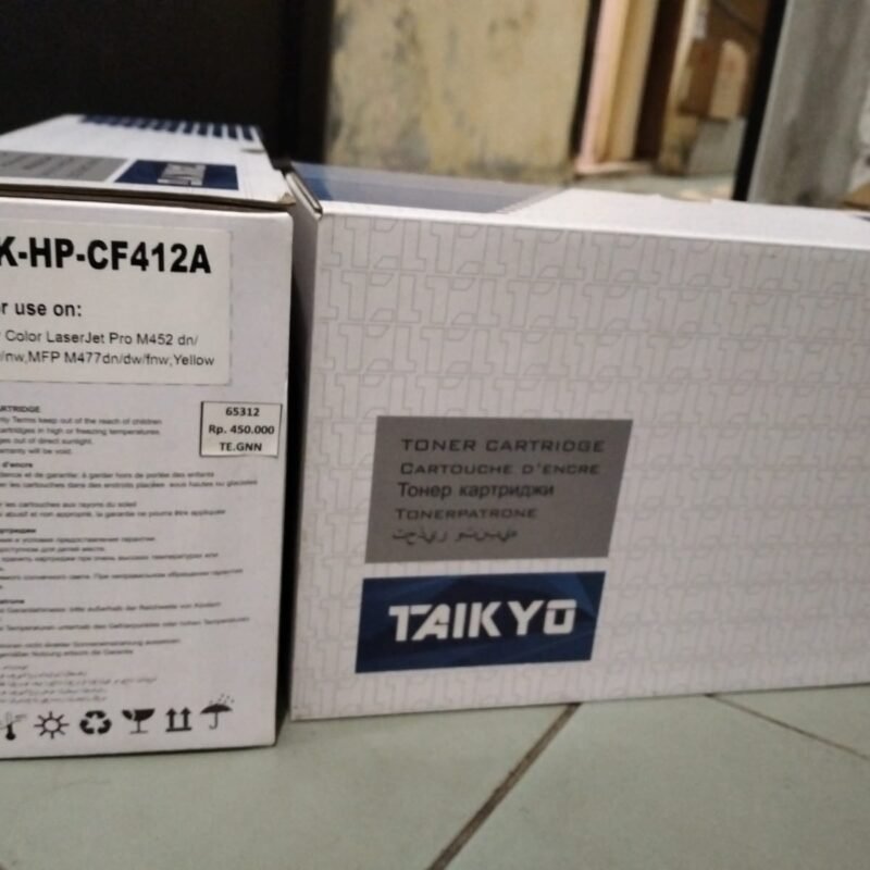 TONER HP CF412A COMPATIBLE TAIKYO YELLOW