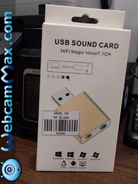 USB SOUND CARD HIFI MAGIC VOICE 7.1