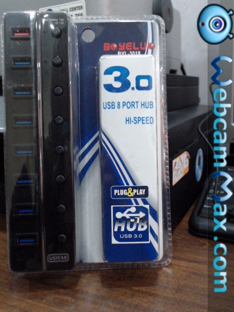 USB HUB 3.0 8 PORT ON/OFF BOYELU BYL-3018