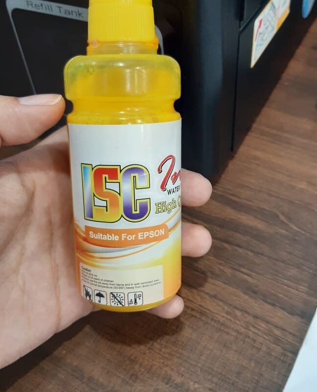 TINTA ISC INK ARTPAPER EPSON 100ML YELLOW