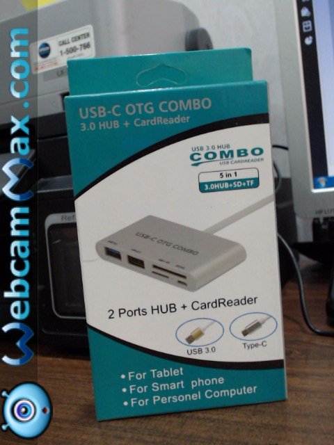 USB TYPE-C OTG COMBO 3.0 HUB+CARDREADER