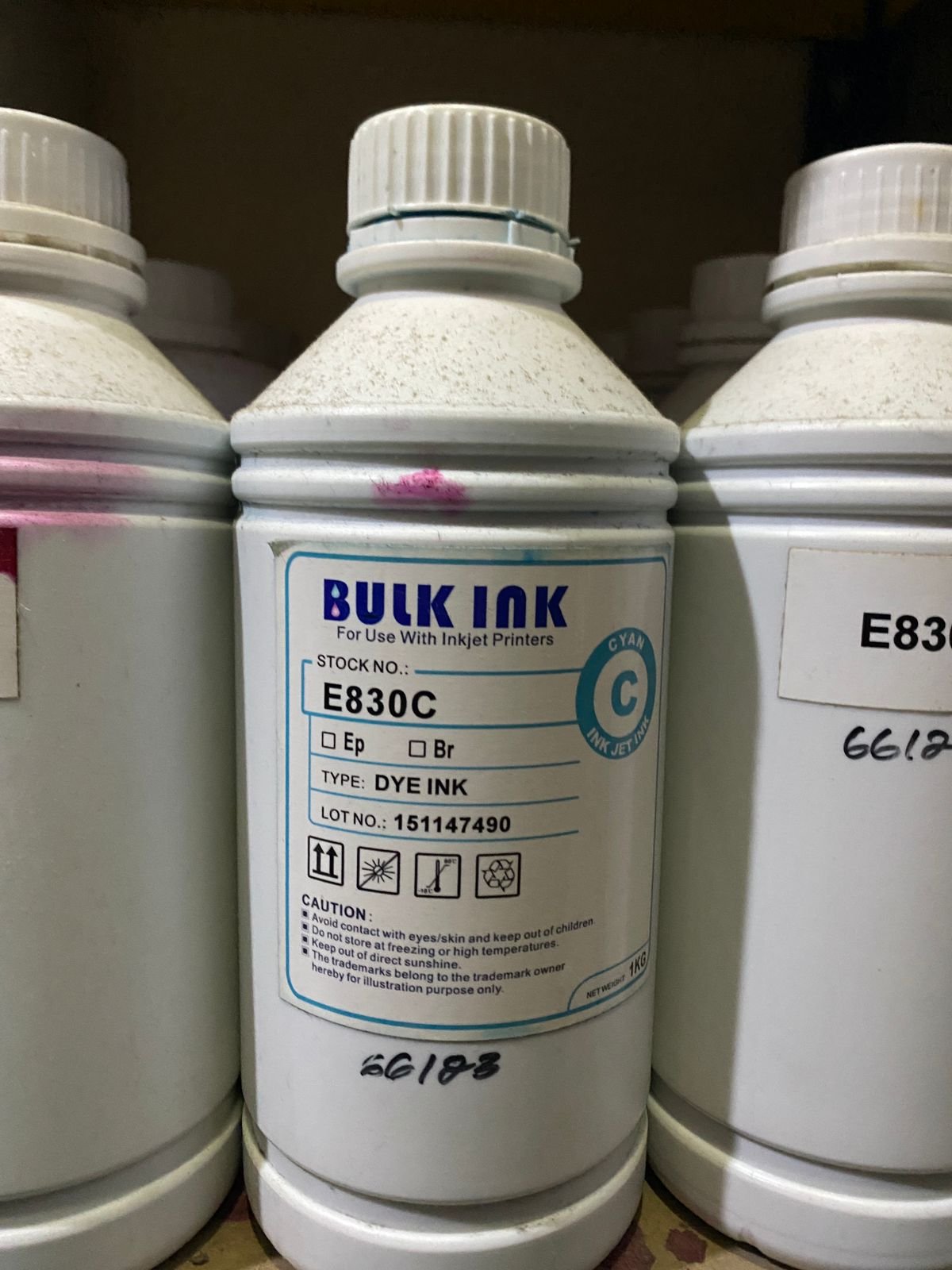 TINTA BULK INK EPSON 1000ML CYAN