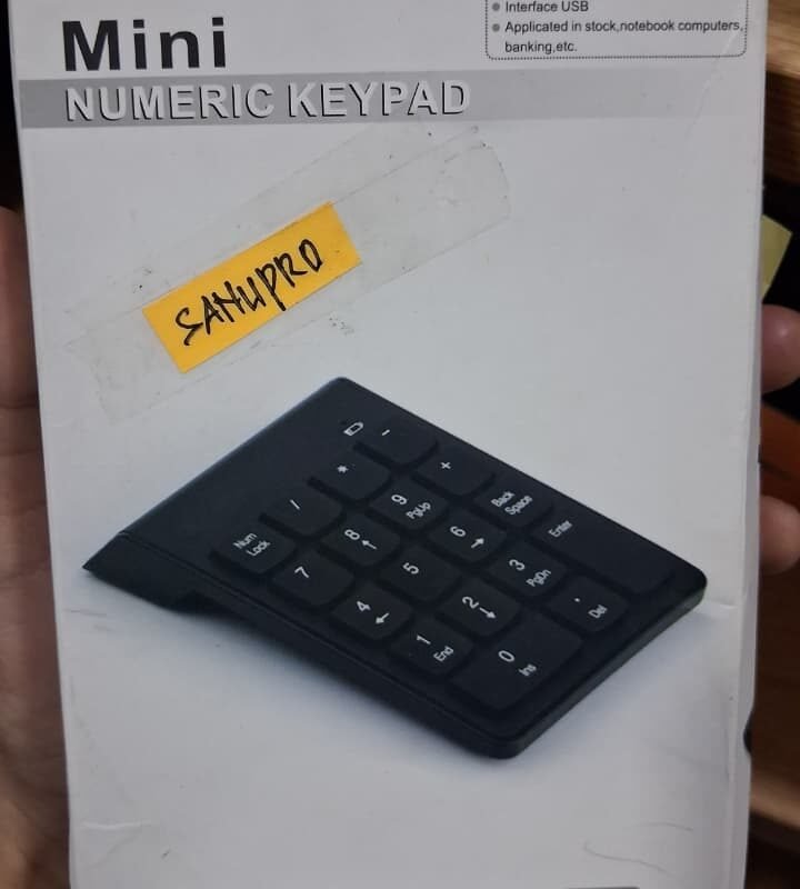 KEYBOARD NUMBRIK SANURPRO WIRELESS