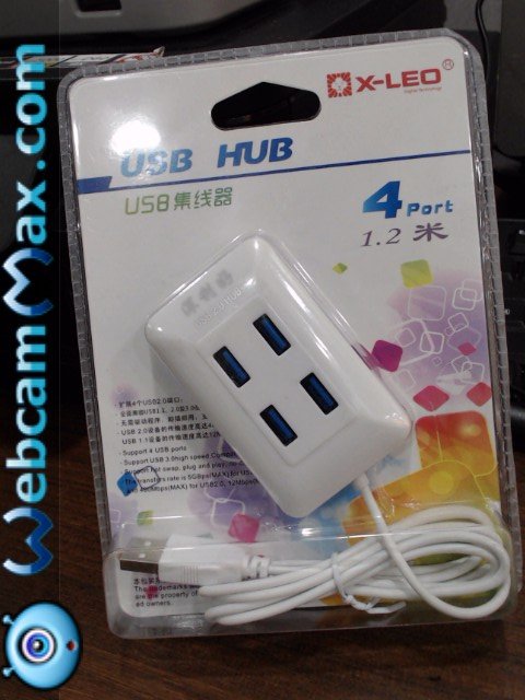 USB HUB 4 PORT X-LEO 1,2M