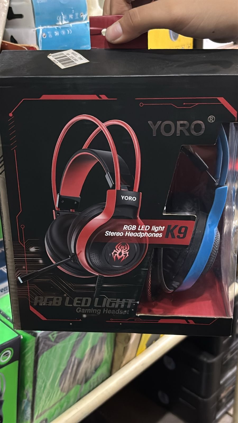 HEADSEAT GAMING YORO K9