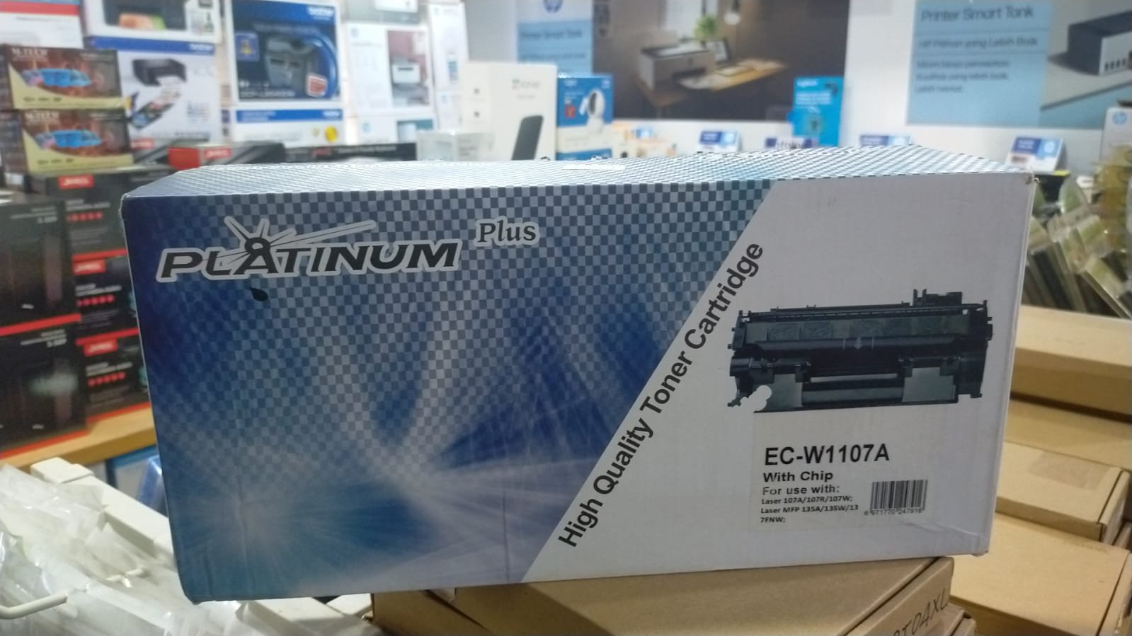 TONER CARTRIDGE HP107A PLATINIUM W1107A