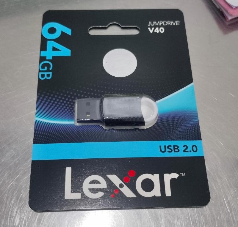 LEXAR JUMPDRIVE V40 USB 2.0 64GB