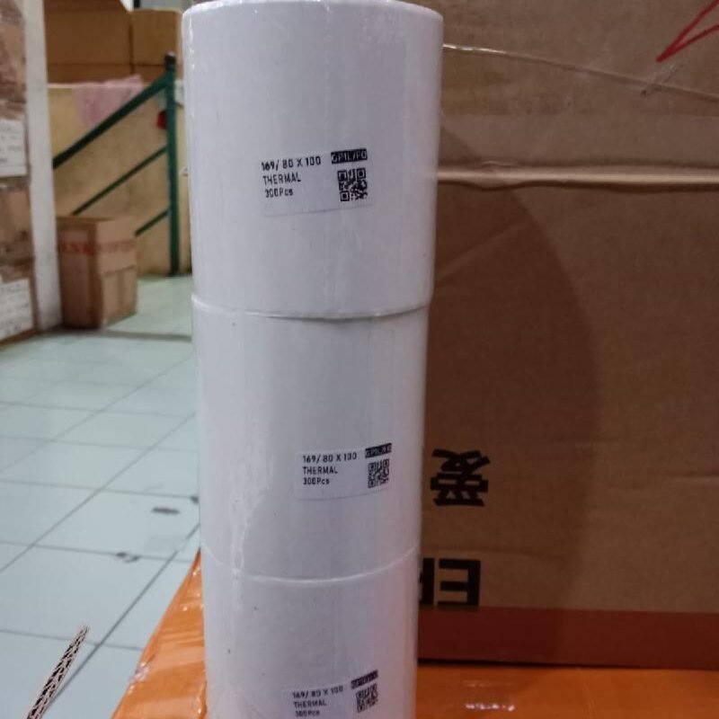 THERMAL LABEL 80X100 GP1L FO IWARE