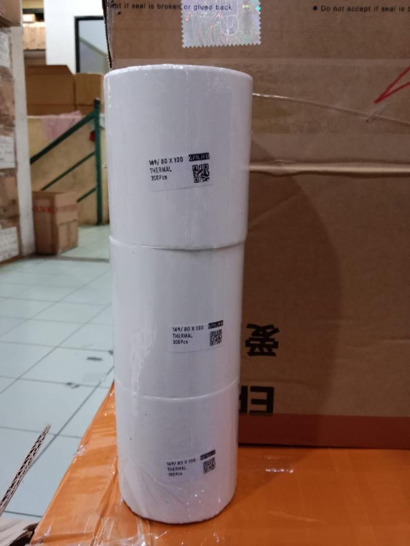 THERMAL LABEL 80X100 GP1L FO IWARE