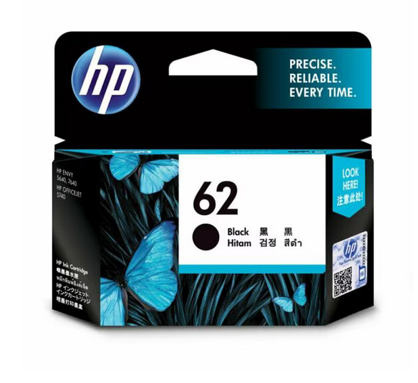 CARTRIDGE HP 62 BK C2P04AA