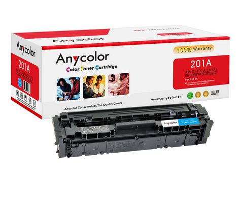 TONER CARTRIDGE CF 401A (201A) ANYCOLOR CYAN