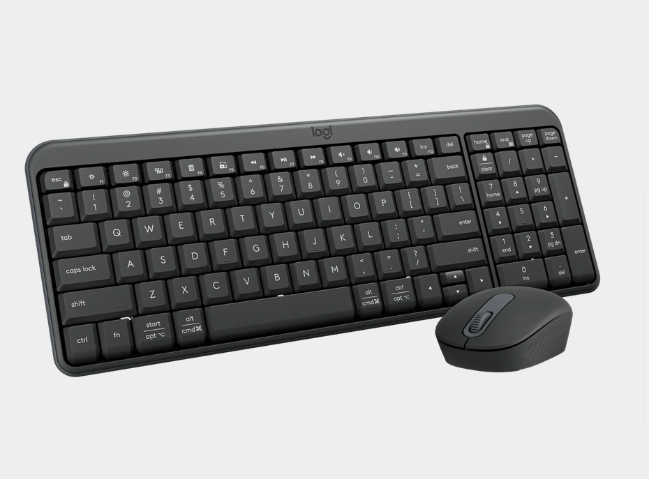 KEYBOARD + MOUSE LOGITECH MK250 BLUETOOTH WIRELESS GRAPHITE