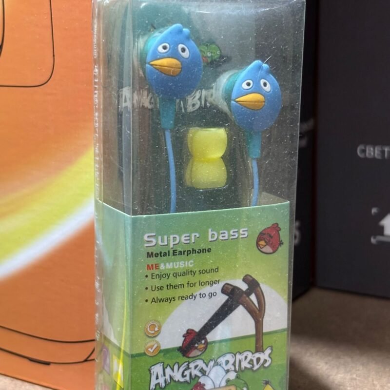 EARPHONE IN-100 ANGRY BIRD