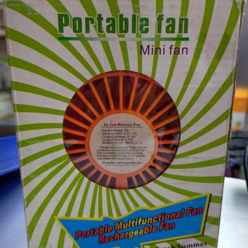 FAN BATERAY RECHARGER INCUS