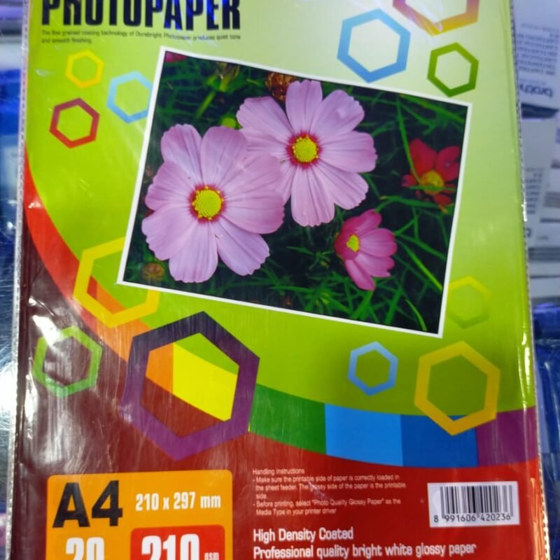 GLOSSY PAPER DURABRIDGE 210GSM POLOS