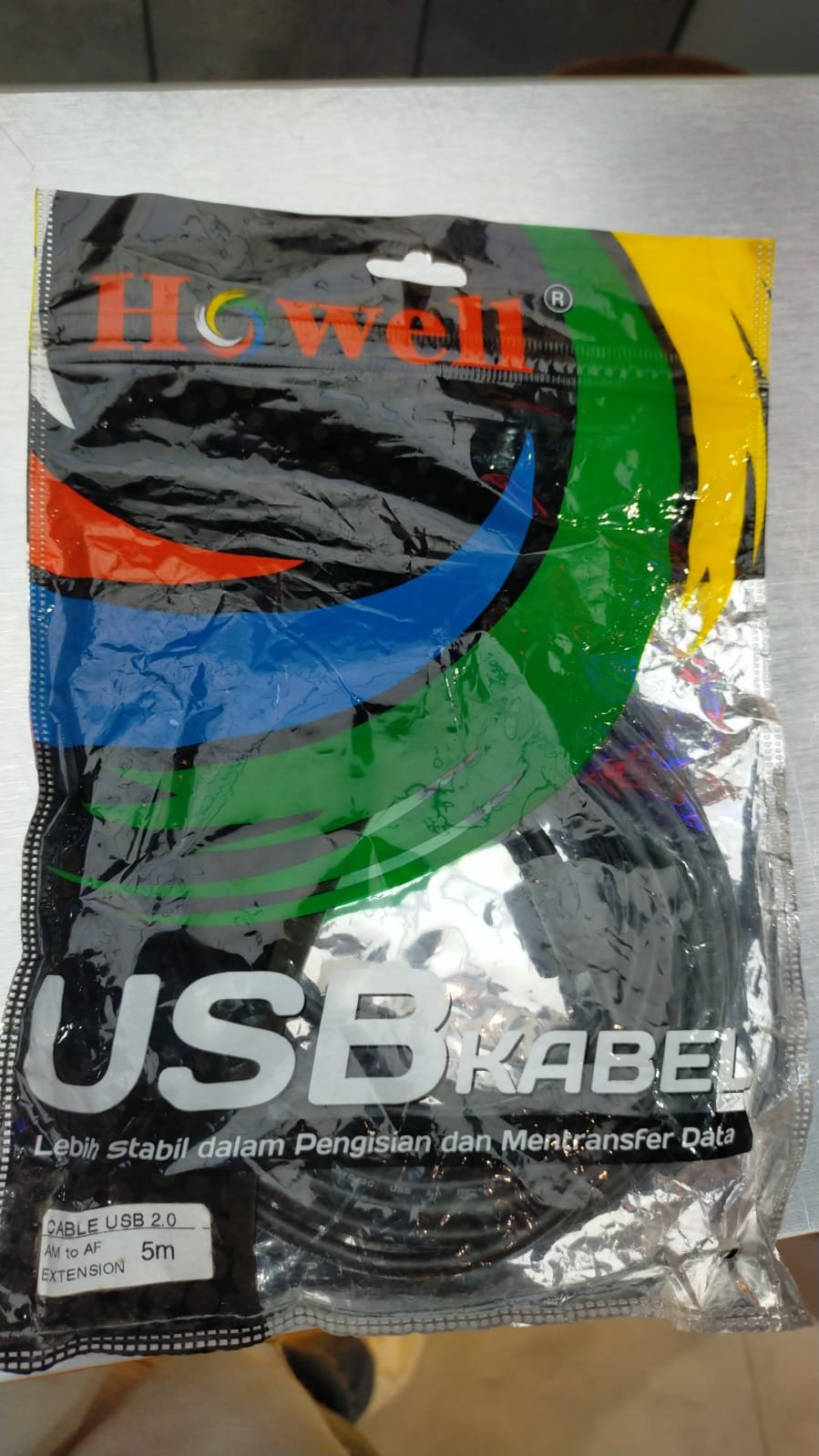 HOWELL CABEL USB 2.0 EXTENSION 5M
