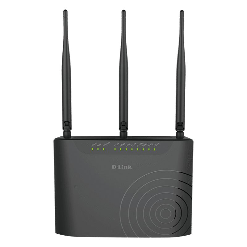 WIRELESS ROUTER D-LINK ADSL2+AC750 DSL-2877AL