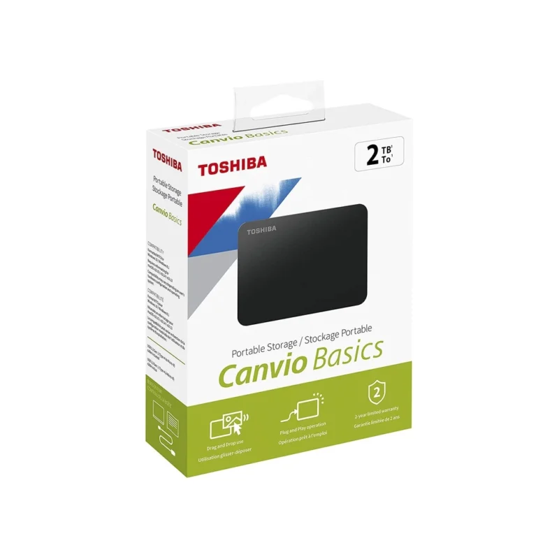 HARDISK EXT TOSHIBA CANVIO BASICS 2TB