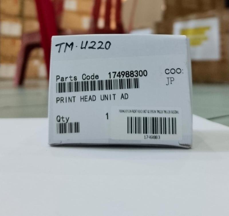 PRINTHEAD EPSON TMU 220 ORIGINAL PULL OUT