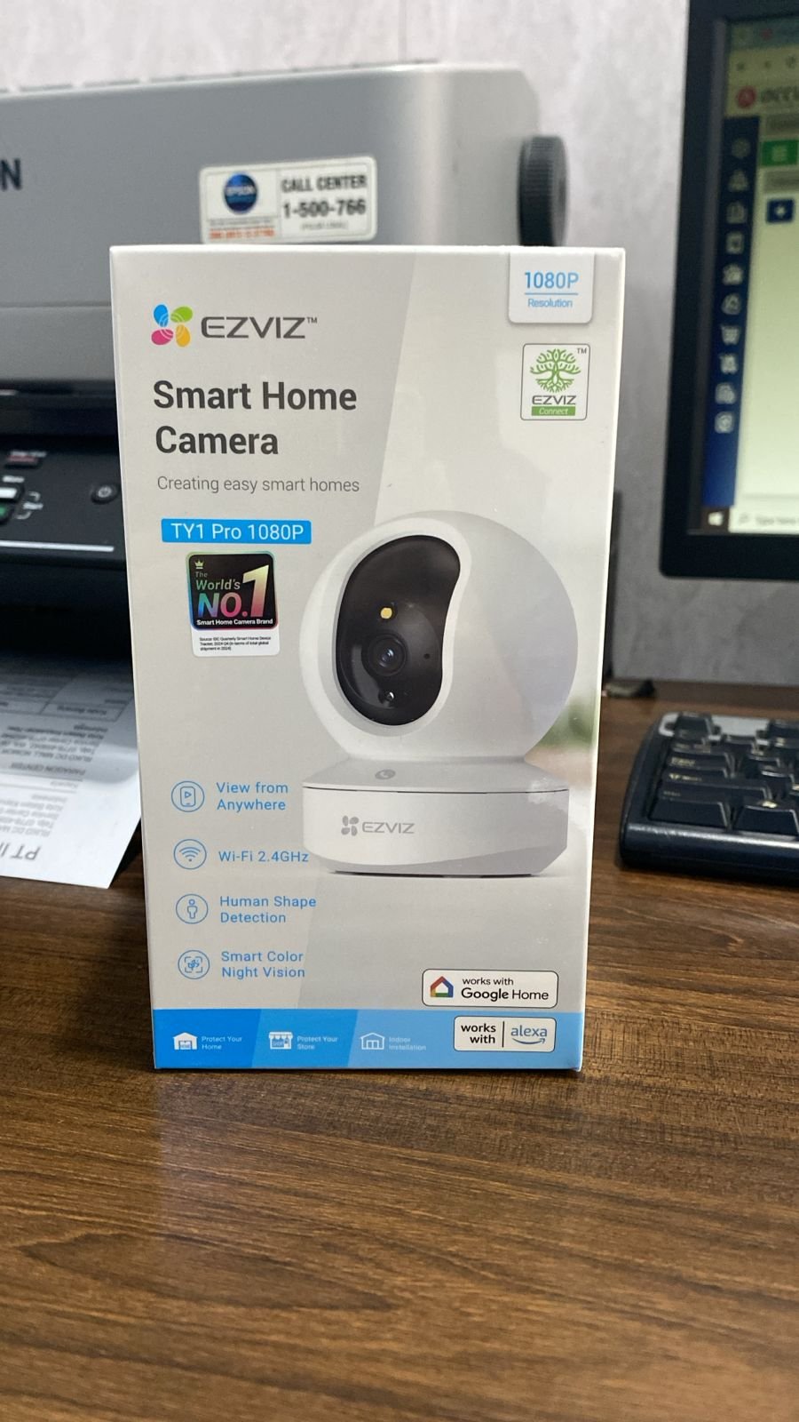 SMART HOME CAMERA EZVIZ CS-TY1 PRO 1080P