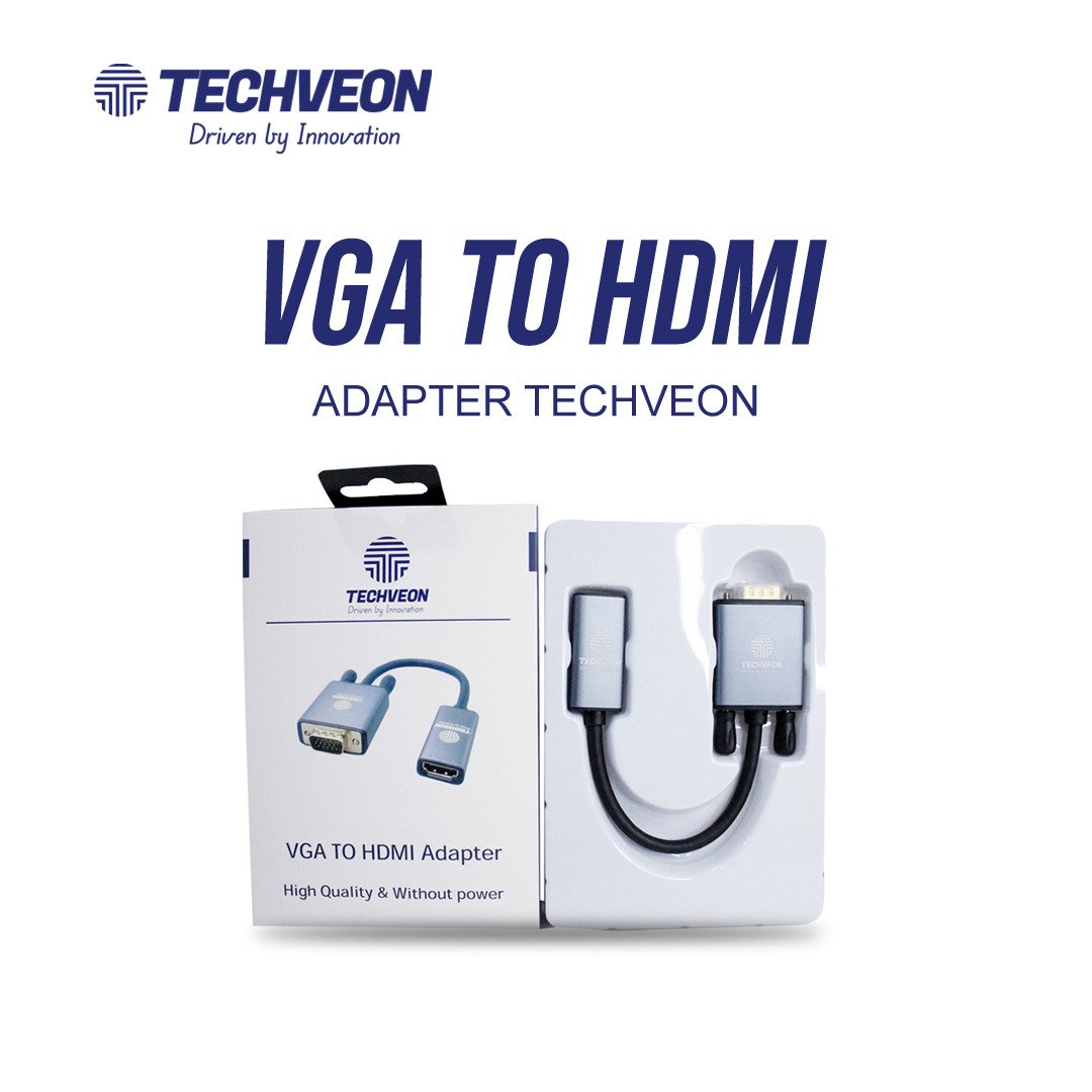 CABEL VGA TO HDMI TECHVEON 0,15M