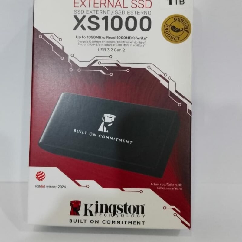 SSD EXTERNAL KINGSTON PORTABLE XS1000 1TB SXS1000/1000GA