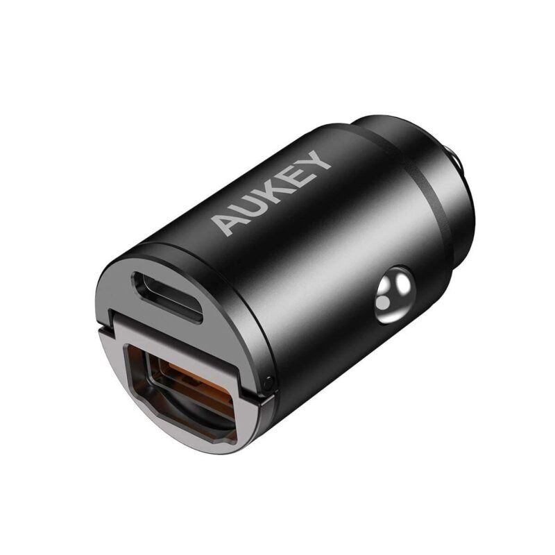 AUKEY CAR CHARGER CC-A4 30W 2C BLACK