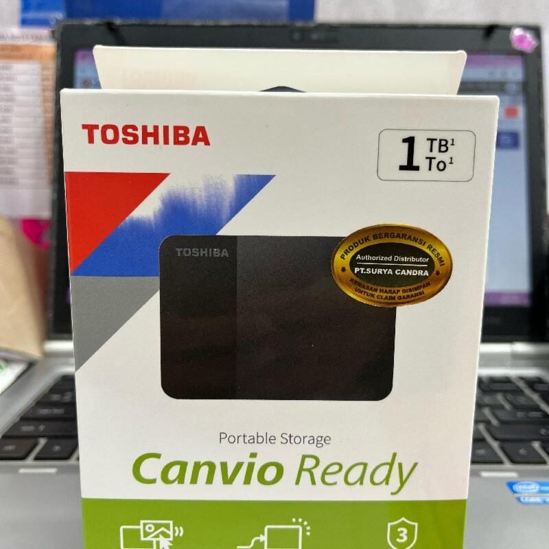 HARDISK EXT TOSHIBA CANVIO READY 1TB HDTP310AK3AA