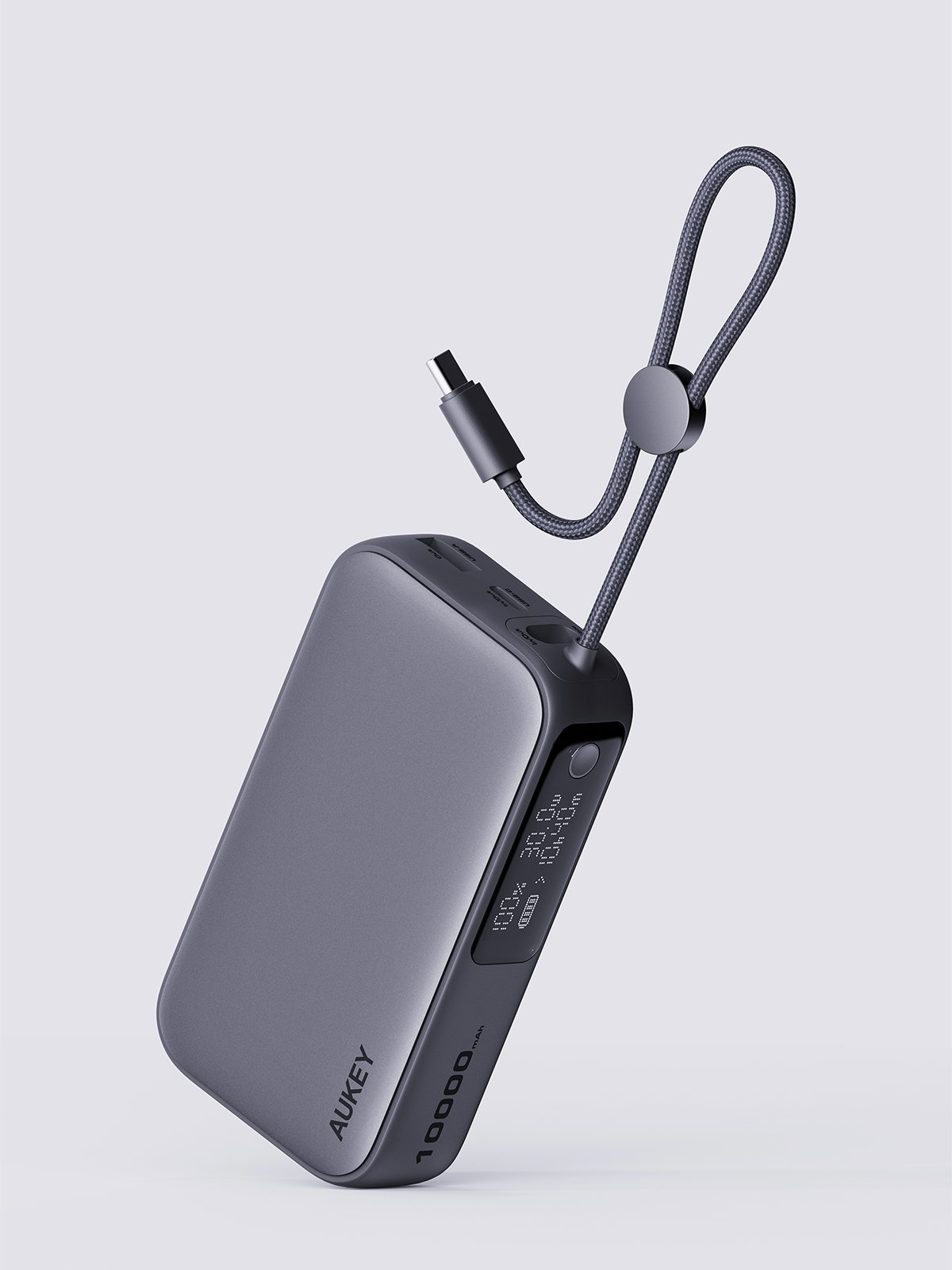 AUKEY POWER BANK Y47 10.000MAH 30W CABLE GRAY