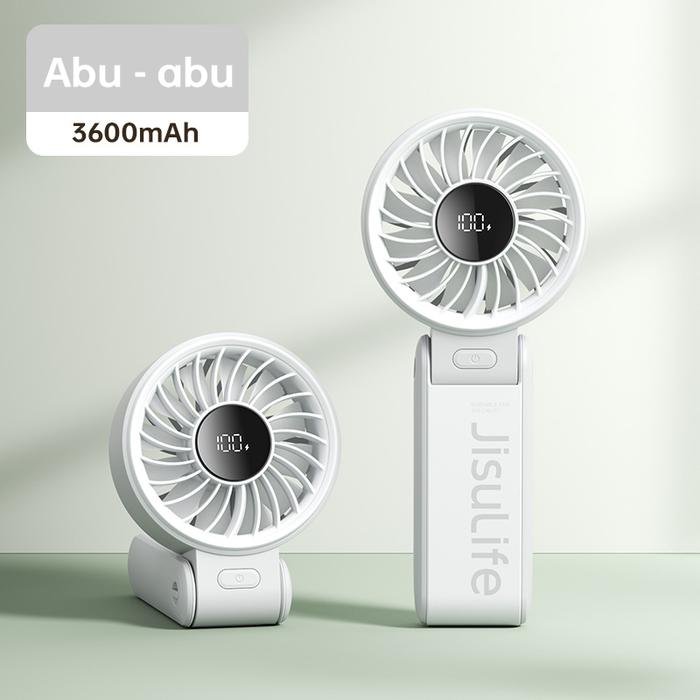 LDU JISULIFE HANDFAN LIFE7 FOLD 5S 3600MAH LIGHT GREY