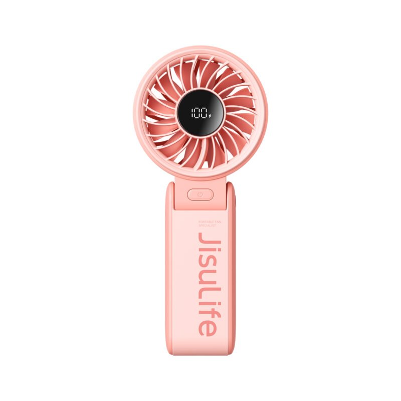 JISULIFE HANDFAN LIFE7 FOLD 5S 5000MAH PINK