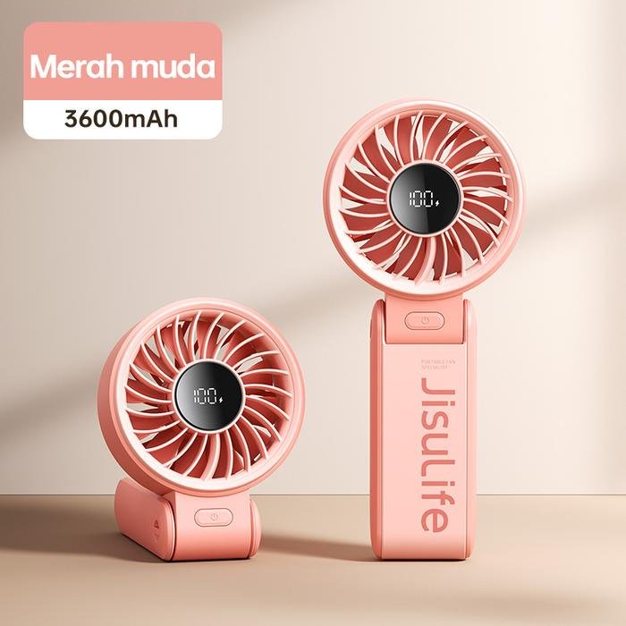 LDU JISULIFE HANDFAN LIFE7 FOLD 5S 3600MAH PINK