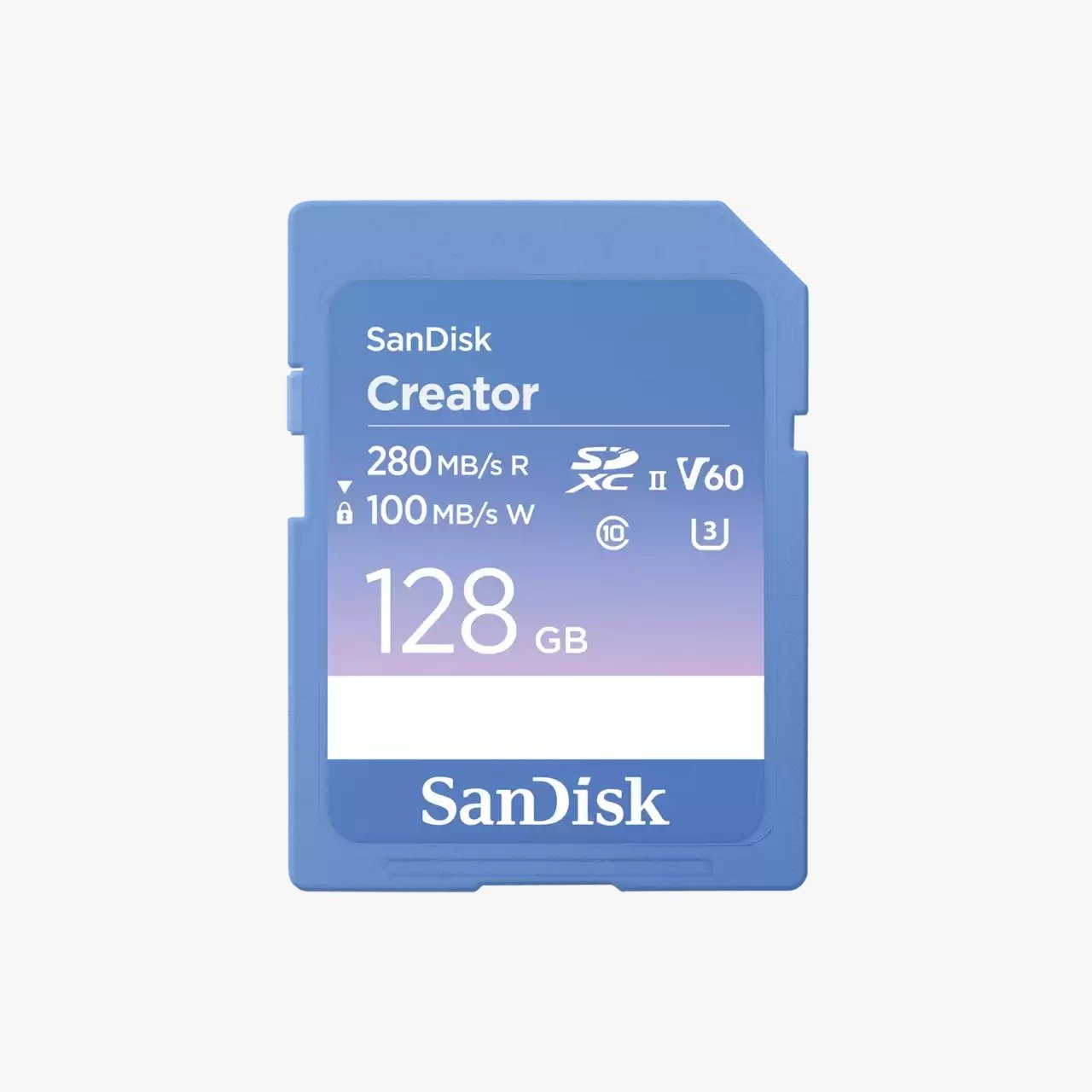 CREATOR SD UHS-II CARD 128GB 280MB/S