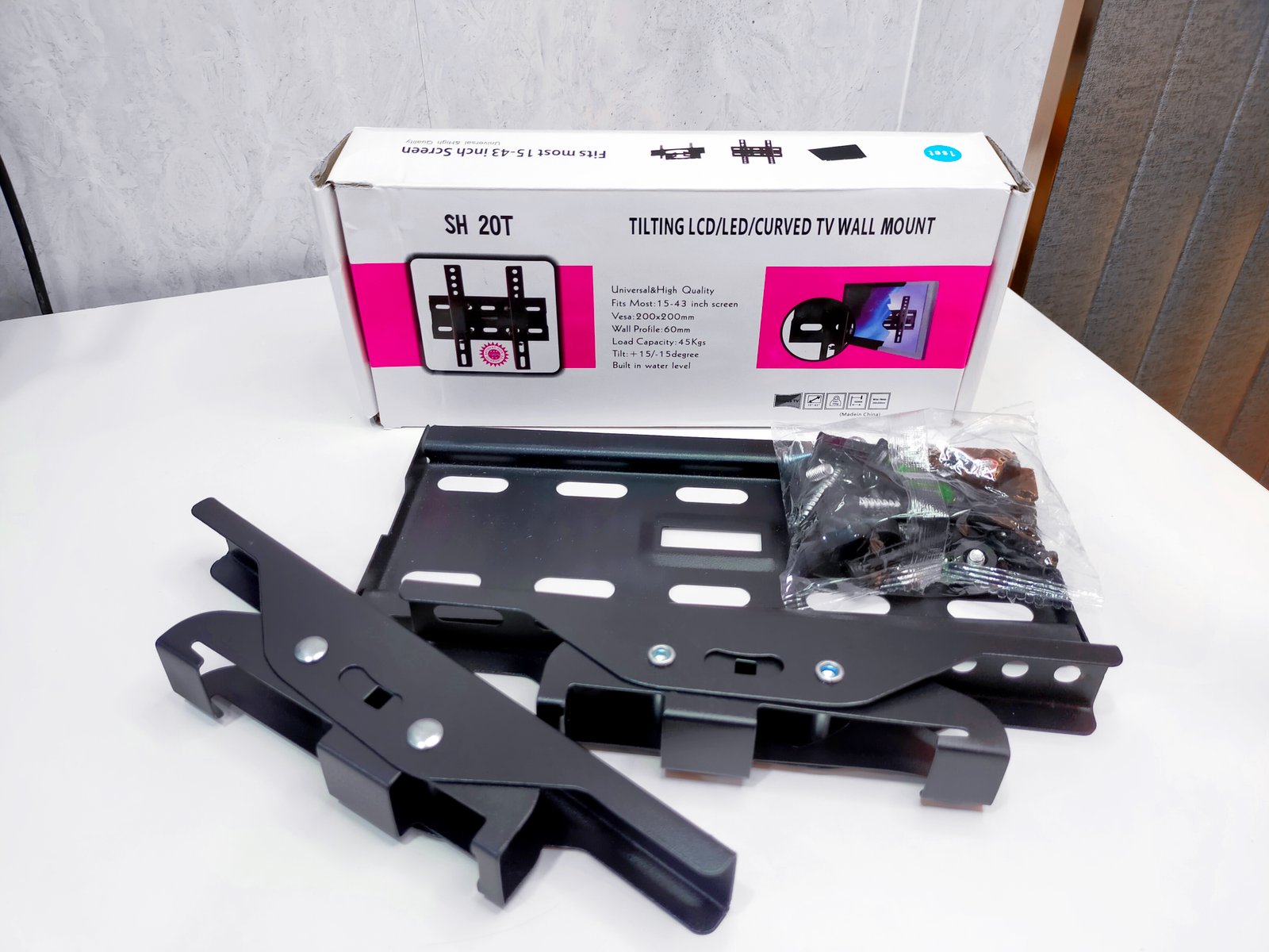 BRACKET LCD/LED/CURVED TV WALL SH-20T