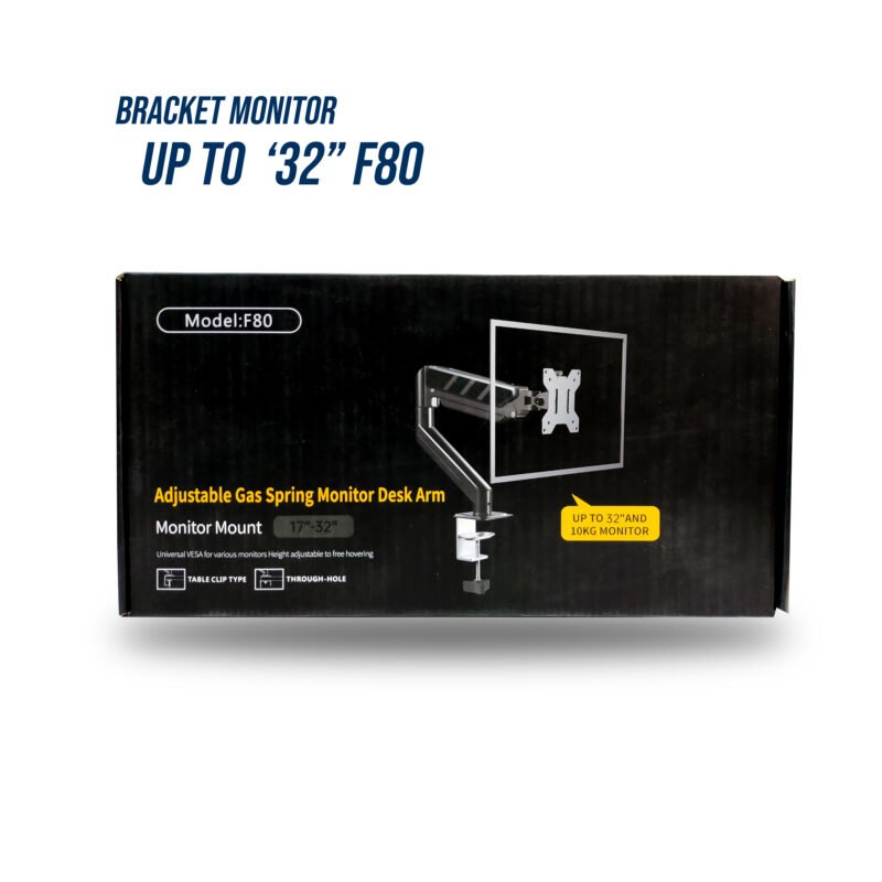 BRACKET MONITOR UP TO 32'' F80