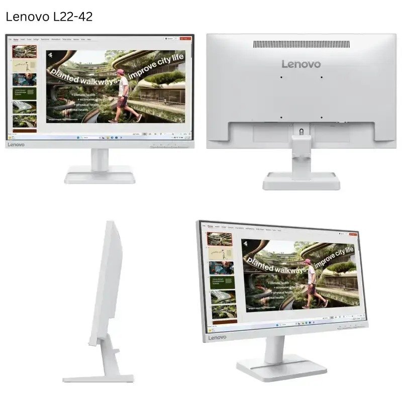 MONITOR LCD LENOVO L22-42 2 1080P 100HZ HDMIVGA WHITE D25215FL0