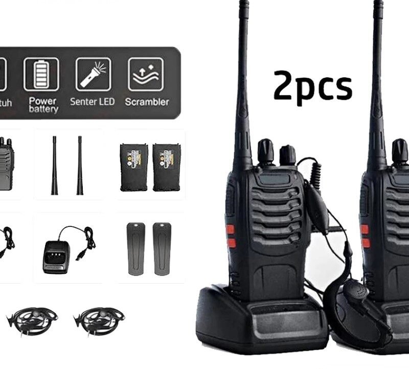 WALKIE TALKIE IWARE BY POFUNG IW-888S 2IN1