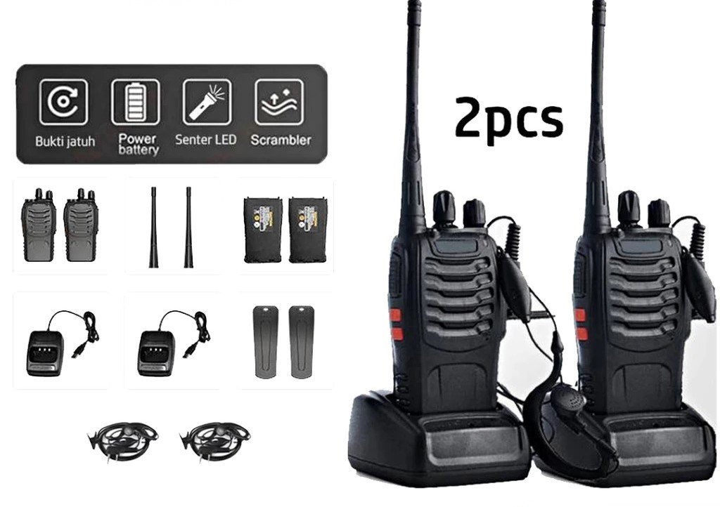 WALKIE TALKIE IWARE BY POFUNG IW-888S 2IN1