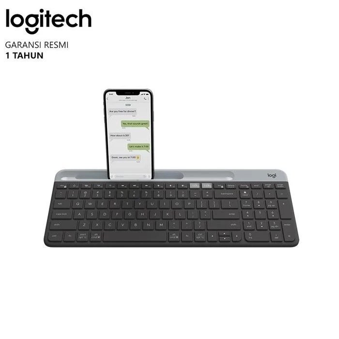 KEYBOARD LOGITECH K580 SLIM MULTI DEVICE BLACK