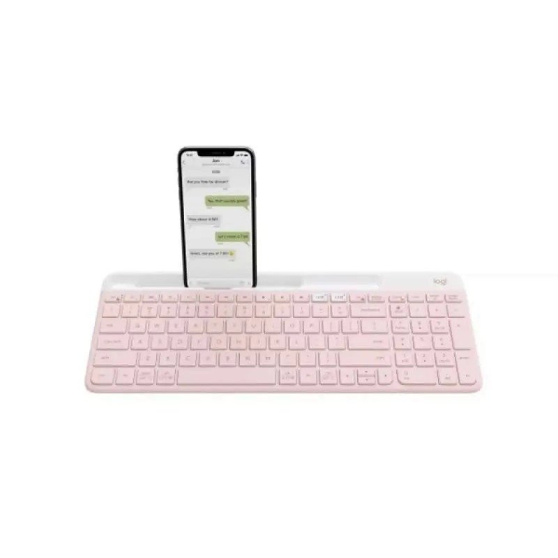 KEYBOARD LOGITECH K580 SLIM MULTI DEVICE ROSE