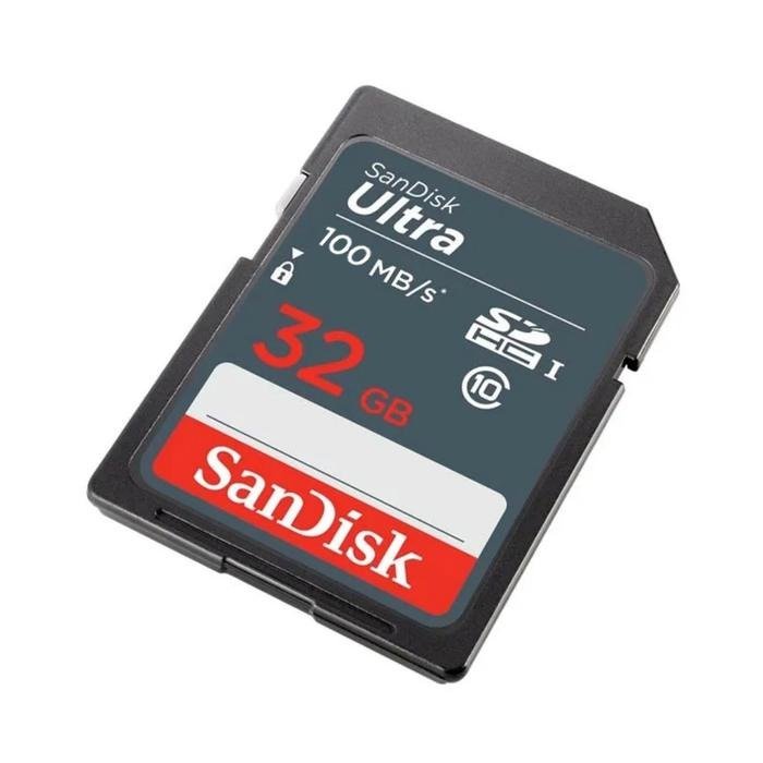 SD CARD SANDISK ULTRA SDHC 32GB CLASS 10 100MB/S