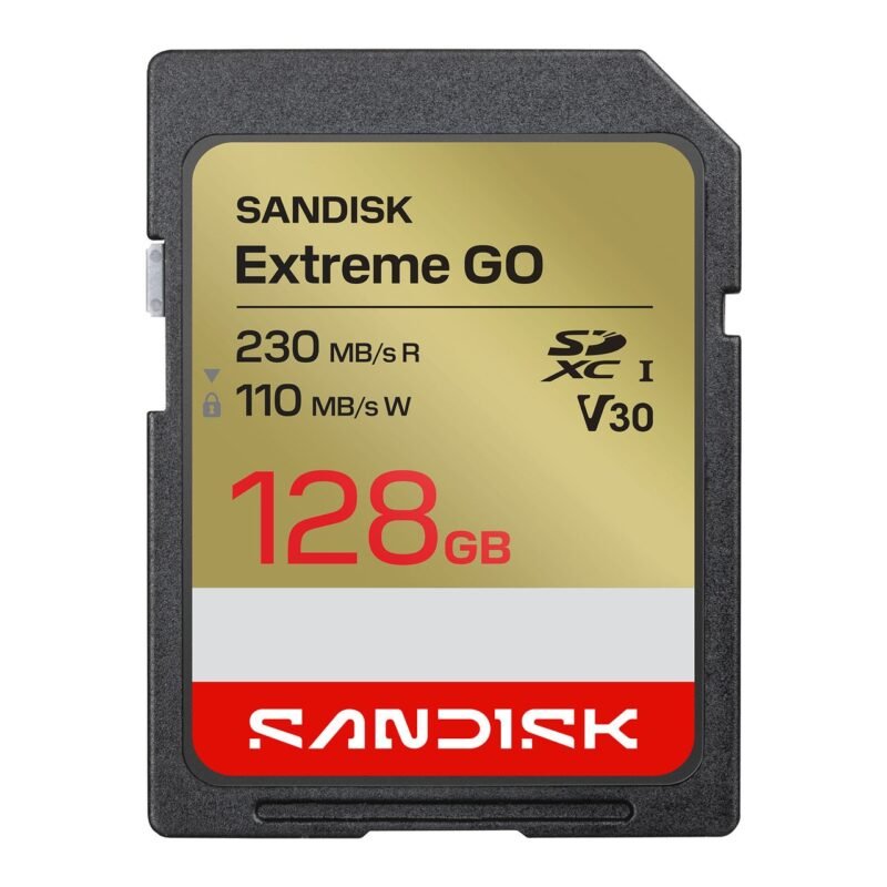 SD CARD SANDISK EXTREME GO SDXC 128GB 230MB/S