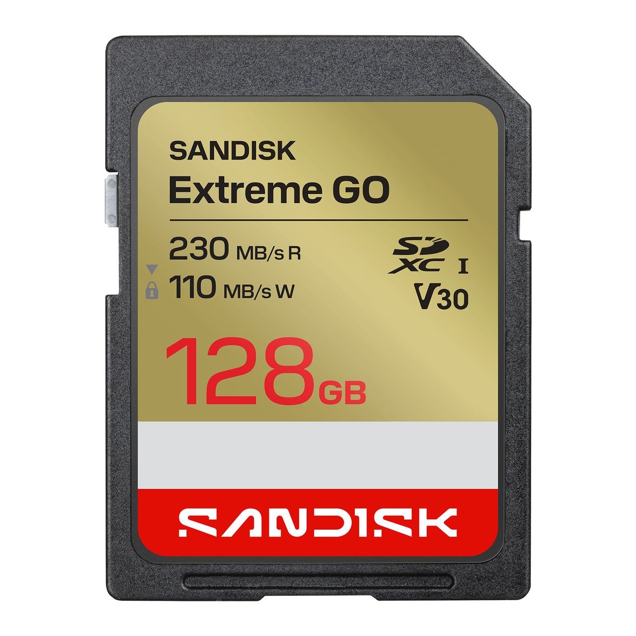 SD CARD SANDISK EXTREME GO SDXC 128GB 230MB/S