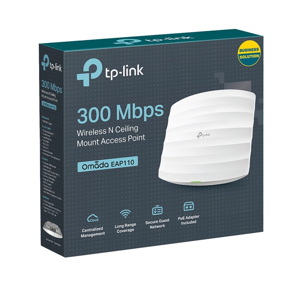 TP LINK WIRELESS N CEILING MOUNT ACCESS POINT EAP110