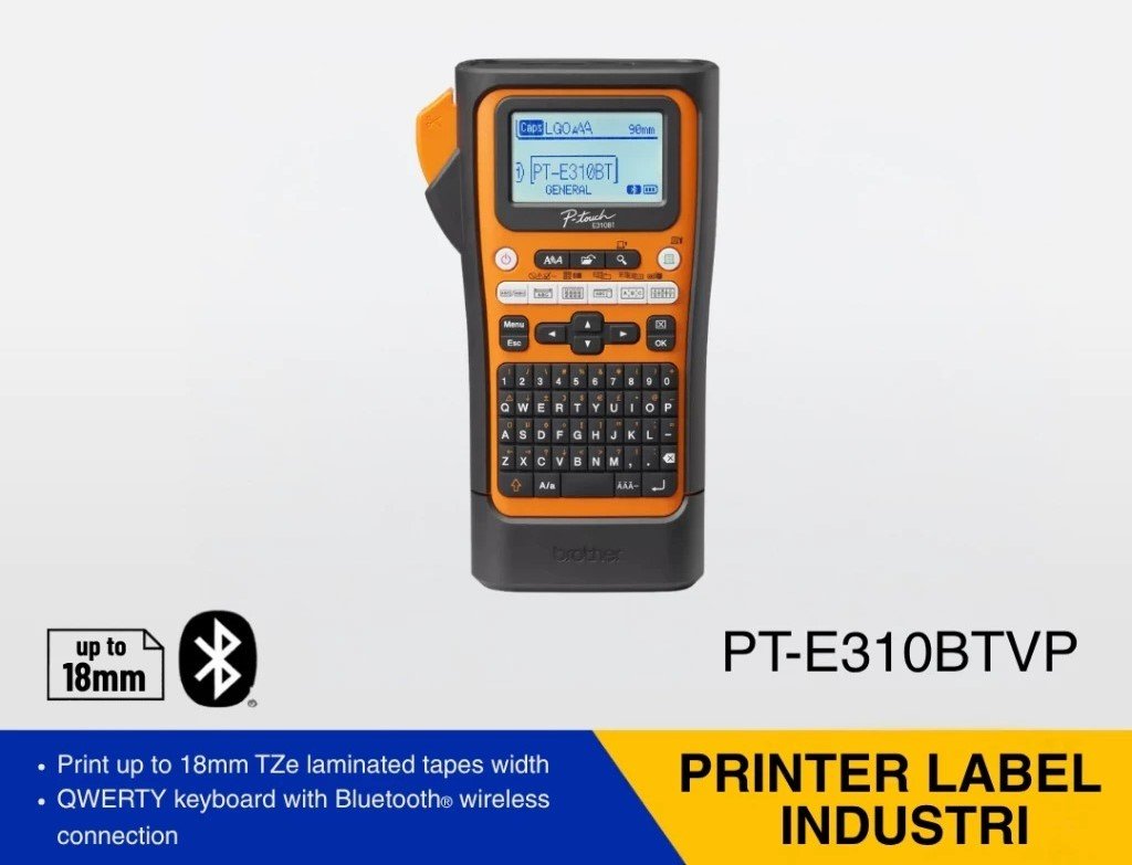 PRINTER LABEL BROTHER PT E310BTVP